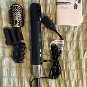 Gold and Black Hair Styling Tool